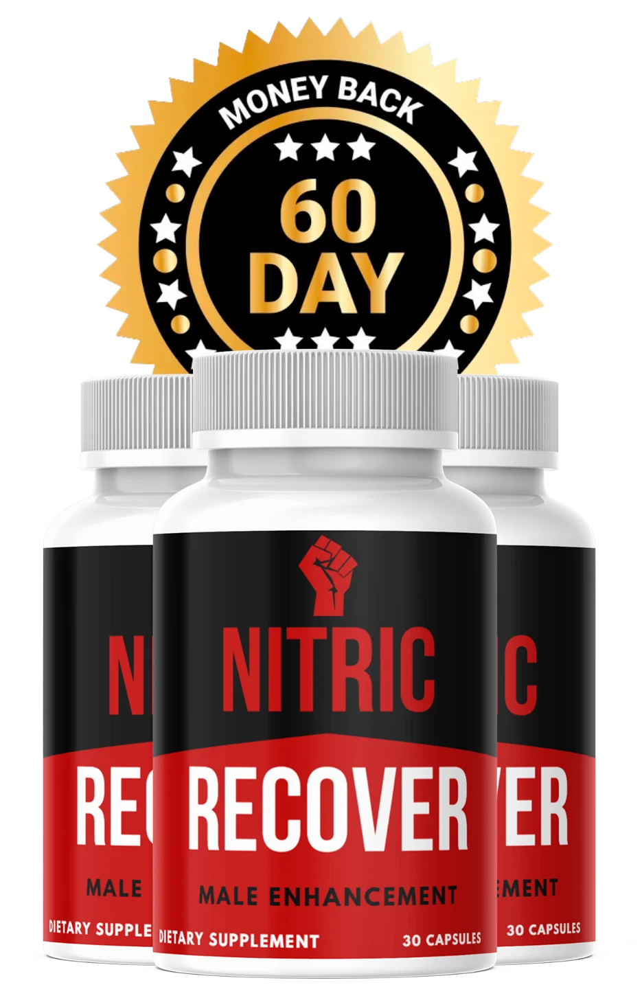 Nitric Recover Money Back Guarantee Seal